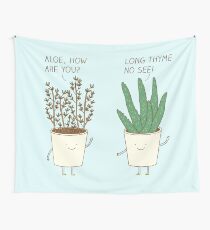 garden etiquette Wall Tapestry