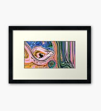 Al Majid Allah name Calligraphy Painting Framed Print