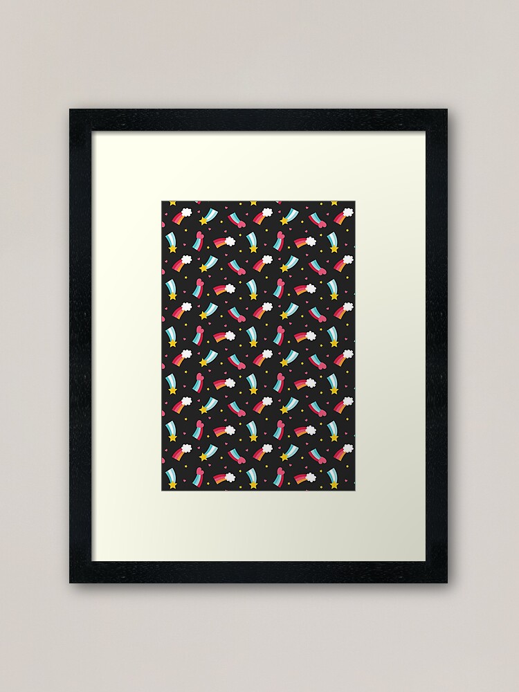 Alternate view of Little Rainbows Framed Art Print