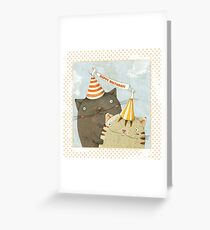 Birthday party Greeting Card