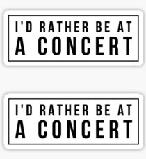 Concert Sticker