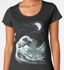 The Wave Off R'lyeh Women's Premium T-Shirt