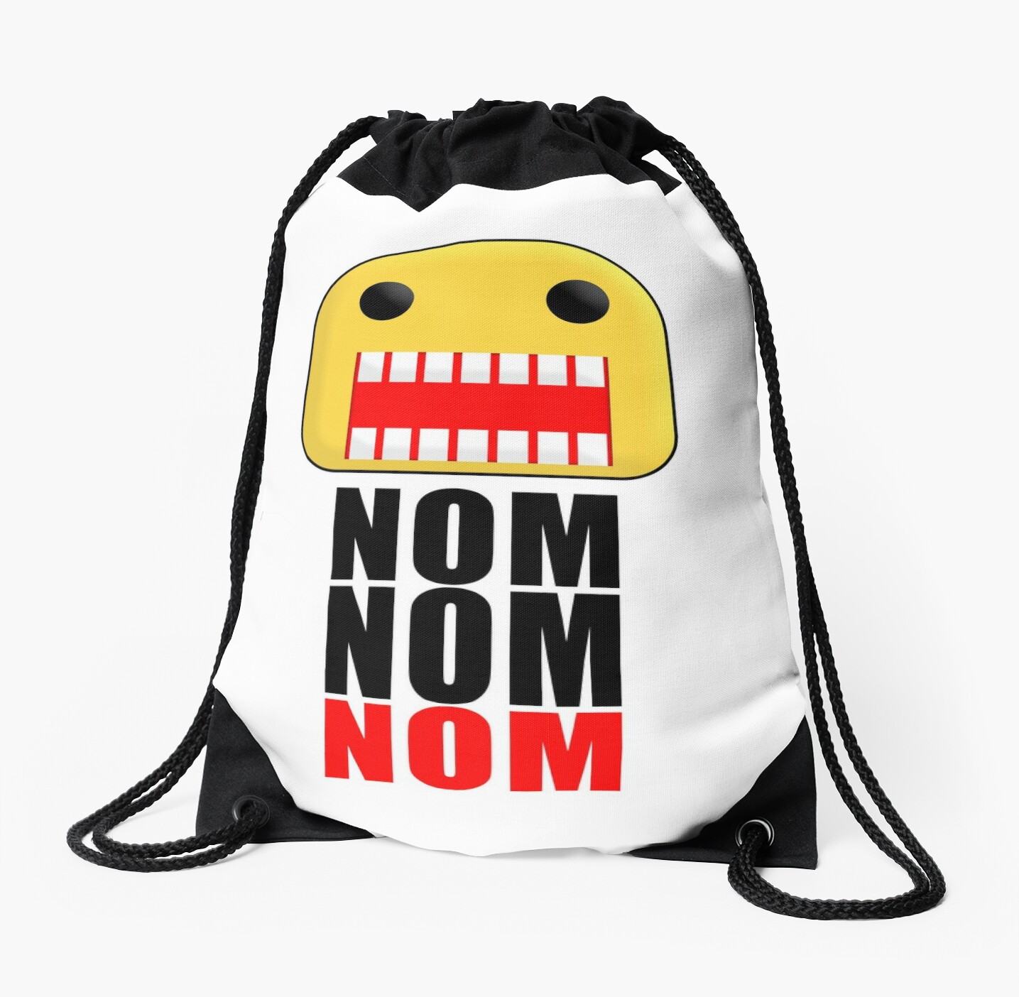 Roblox Feed The Noob Drawstring Bag By Jenr8d Designs Redbubble - roblox feed me giant noob bath mat by jenr8d designs redbubble