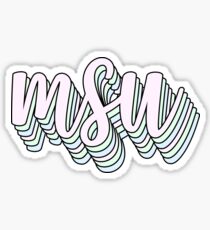 MSU Sticker