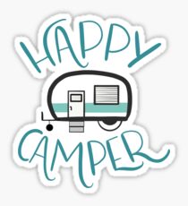 Happy Camper RV Sticker