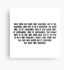 Get your together Metal Print