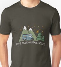 Campervan: 5 Billion Star Hotel Camping Gift Unisex T-Shirt
