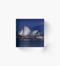 Sydney Opera House Acrylic Block