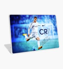 Cristiano Ronaldo sign Laptop Skin