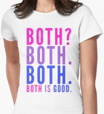 Both is Good - Bisexual Bi Pride Women's Fitted T-Shirt