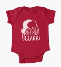 You serious, Clark? Cousin Eddie Short Sleeve Baby One-Piece
