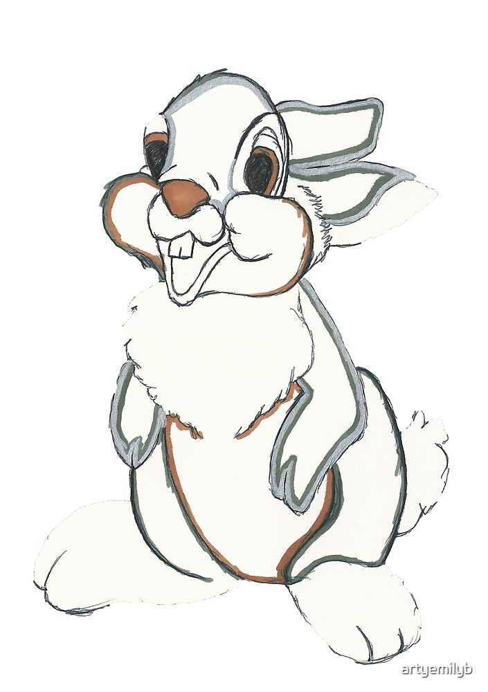 Bunny Sketch  by artyemilyb