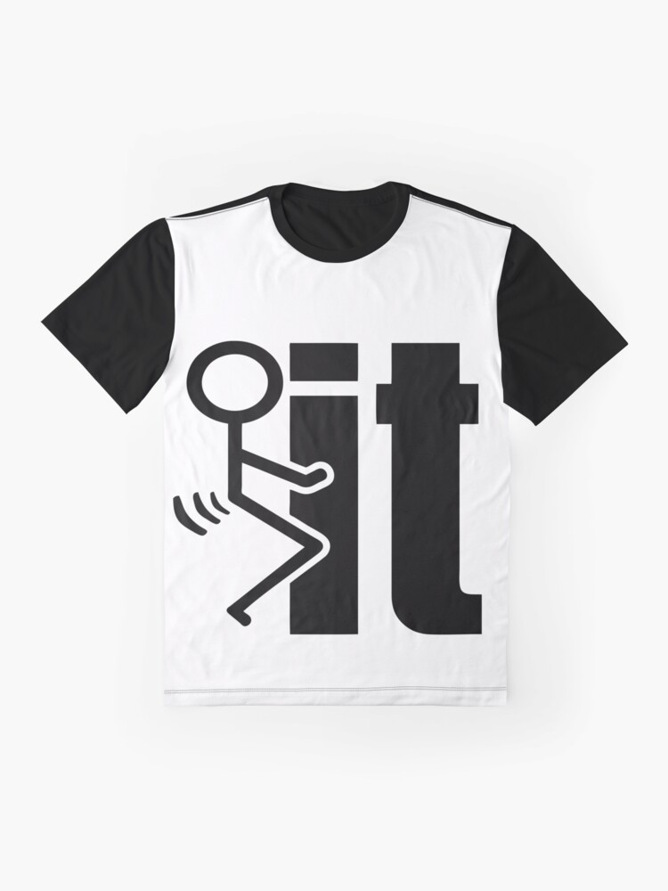 Fuck It Stick Figure T Shirt By Jama Redbubble