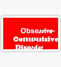 OCD Sticker