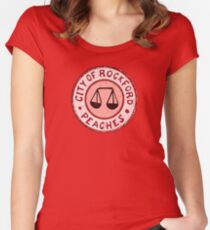League of Their Own - Rockford Peaches Women's Fitted Scoop T-Shirt