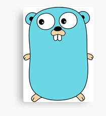 Golang Logo Canvas Print