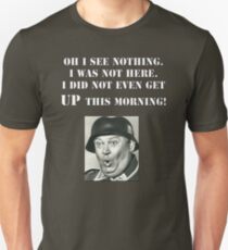 Camiseta ajustada Héroes del sargento Schultz Hogan