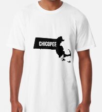 Chicopee, Massachusetts-Schattenbild Longshirt