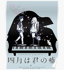 Shigatsu wa Kimi no Uso Poster