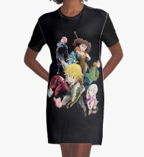 The Seven deadly sins Graphic T-Shirt Dress