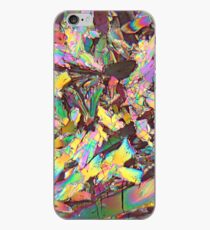 Healthy crystals: Malic acid under the microscope iPhone Case