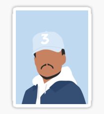 Pegatina Chance the Rapper Vector Art