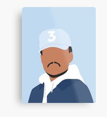 Chance the Rapper Vector Art Metal Print