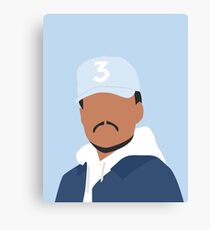 Lienzo Chance the Rapper Vector Art