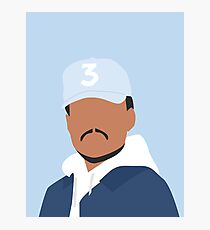 Chance the Rapper Vector Art Photographic Print