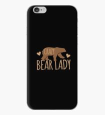 Crazy Bear lady iPhone Case