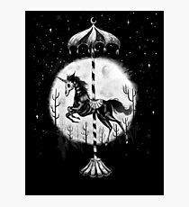 Gothic Unicorn Photographic Print