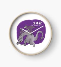 Pokemon #142: Aerodactyl Clock