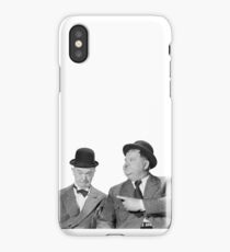 Laurel and Hardy iPhone Case/Skin