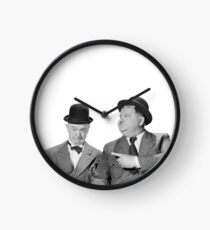 Laurel and Hardy Clock