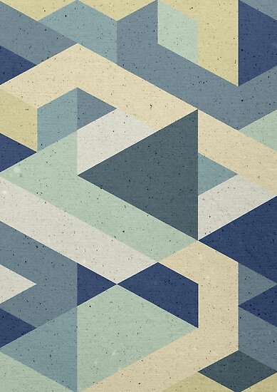 &ldquo;Geometric Nordic Scandinavian Pattern&rdquo; Posters by PrintsProject