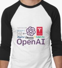 Elon Musk's Companies Men's Baseball ¾ T-Shirt