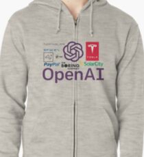 Elon Musk's Companies Zipped Hoodie