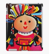 Mexican Maria Doll Black iPad Case/Skin