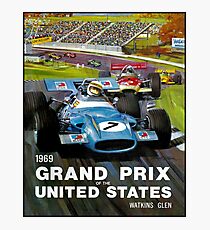 VEREINIGTE STAATEN GROSSER PRIX: Watkins Glen Print Fotodruck
