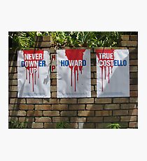 Red, White and True Photographic Print