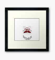 MIXED MARTIAL ARTS MMA Framed Print