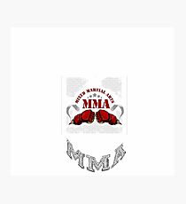 MIXED MARTIAL ARTS MMA Photographic Print