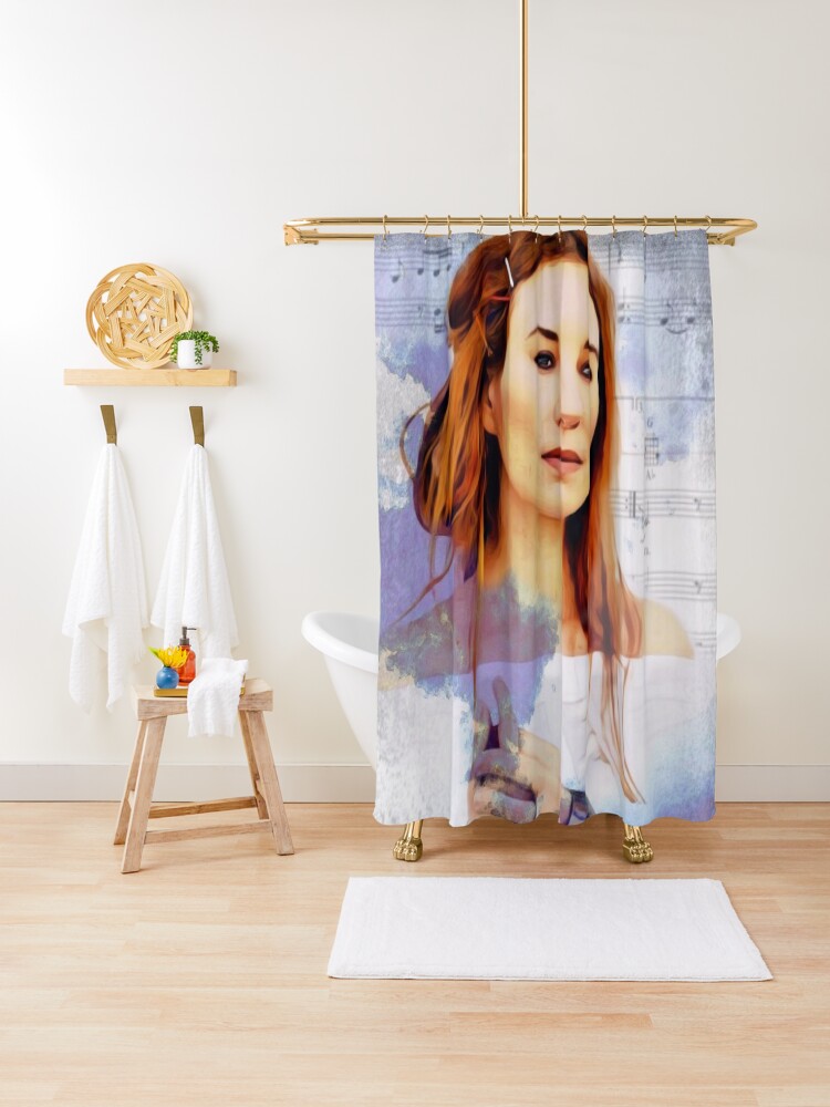 Tori Amos Scarlet S Walk Your Cloud Shower Curtain By Batorian