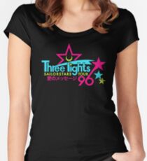 Three Lights Sailorstars Tour '96 Women's Fitted Scoop T-Shirt