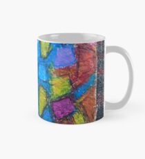 Stained glass cubism Mug
