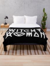 Witchy Woman Throw Blanket