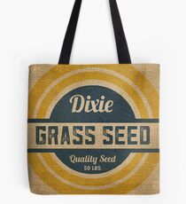 Vintage Burlap Dixie Grass Seed Sack Tote Bag