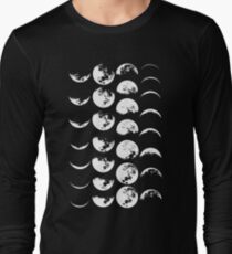 Moon Phases No. 2 Long Sleeve T-Shirt