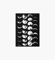 Moon Phases No. 2 Art Board
