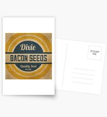 Bacon Seed Vintage Burlap Sack Postcards